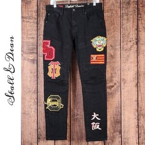 32x32 Osaka Hanshin Tigers Mens Stall & Dean Jeans Like New